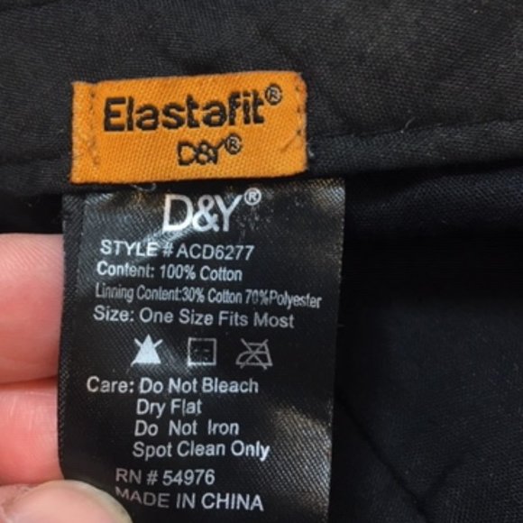 Military Green Cotton Newsboy Cap Hat w/ Rhinestones Fleur De Lis D&Y Elastafit - Picture 7 of 8